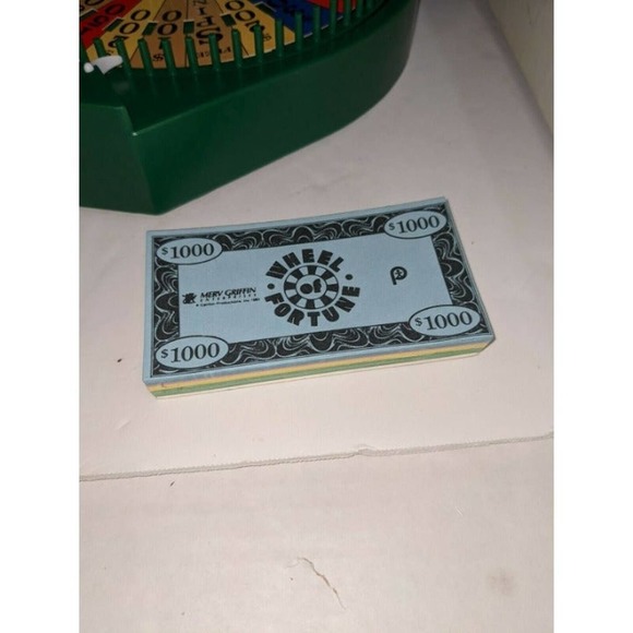 1986 Deluxe Wheel of Fortune Game 2nd Edition Pressman Never Used Mint - Picture 6 of 10